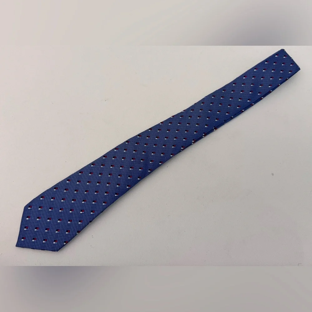 Talbots Kids Blue and Red Patterned Tie
